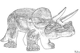 dinosourus Kleurbladsye Om Te Druk